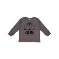 thumbnail image 1 of Inktastic Archery Girl Bow Hunting Girls Long Sleeve Toddler T-Shirt, 1 of 5