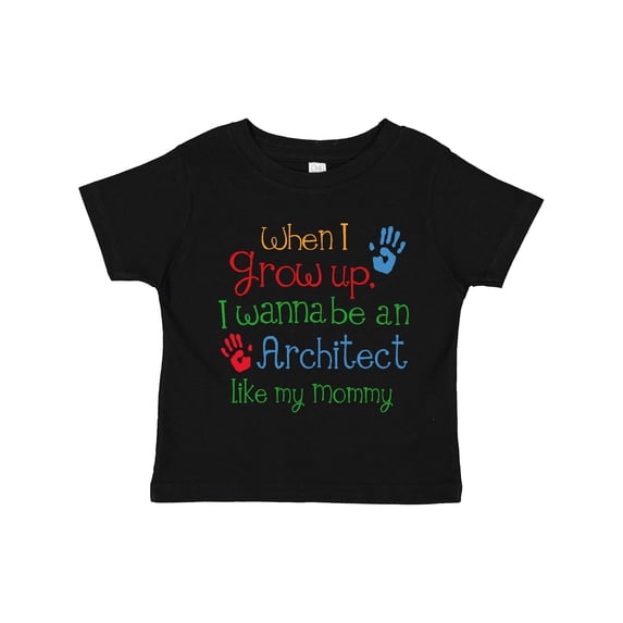 Inktastic Architect Like Mommy Boys or Girls Toddler T-Shirt