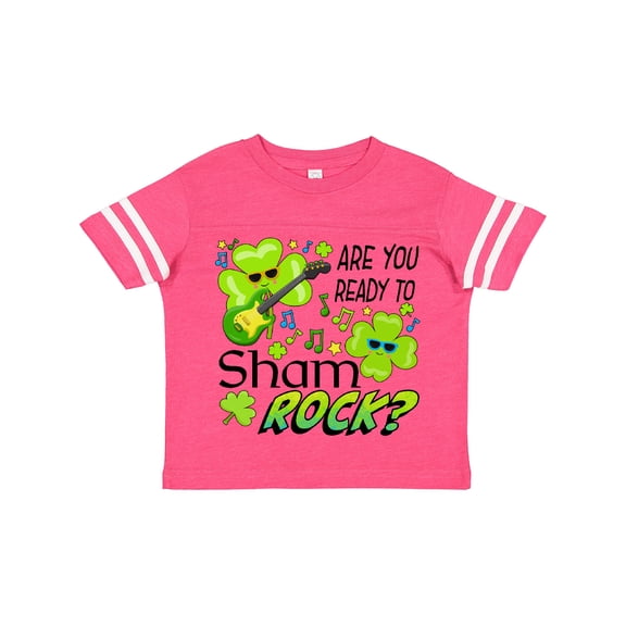 Inktastic Are You Ready to ShamROCK?- Fun St. Patrick's Day Boys or Girls Toddler T-Shirt