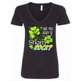 thumbnail image 1 of Inktastic Are You Ready to Shamrock? Fun St. Patrick's Day Women's V-Neck T-Shirt, 1 of 5