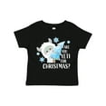 thumbnail image 1 of Inktastic Are You Yeti For Christmas with Yeti Holding Christmas Tree Boys or Girls Toddler T-Shirt, 1 of 5