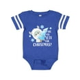 thumbnail image 1 of Inktastic Are You Yeti for Christmas with Yeti Holding Christmas Tree Boys or Girls Baby Bodysuit, 1 of 5