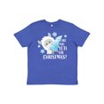 thumbnail image 1 of Inktastic Are You Yeti for Christmas with Yeti Holding Christmas Tree Youth T-Shirt, 1 of 5