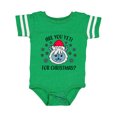 thumbnail image 1 of Inktastic Are You Yeti for Christmas with Yeti and Snowflakes Adult Boys or Girls Baby Bodysuit, 1 of 5