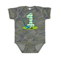 thumbnail image 1 of Inktastic Argyle Golf 1st Birthday Boys Baby Bodysuit, 1 of 5