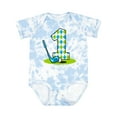 thumbnail image 1 of Inktastic Argyle Golf 1st Birthday Boys Baby Bodysuit, 1 of 5