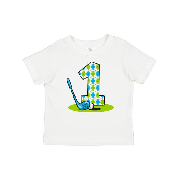 Inktastic Argyle Golf 1st Birthday Boys Baby T-Shirt