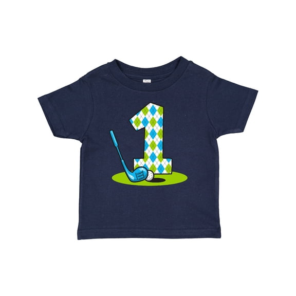 Inktastic Argyle Golf 1st Birthday Boys Baby T-Shirt