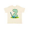 thumbnail image 1 of Inktastic Argyle Golf 2nd Birthday Boys Toddler T-Shirt, 1 of 5