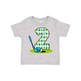 thumbnail image 1 of Inktastic Argyle Golf 2nd Birthday Boys Toddler T-Shirt, 1 of 5