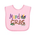 thumbnail image 1 of Inktastic Argyle Mardi Gras Boys or Girls Baby Bib, 1 of 4