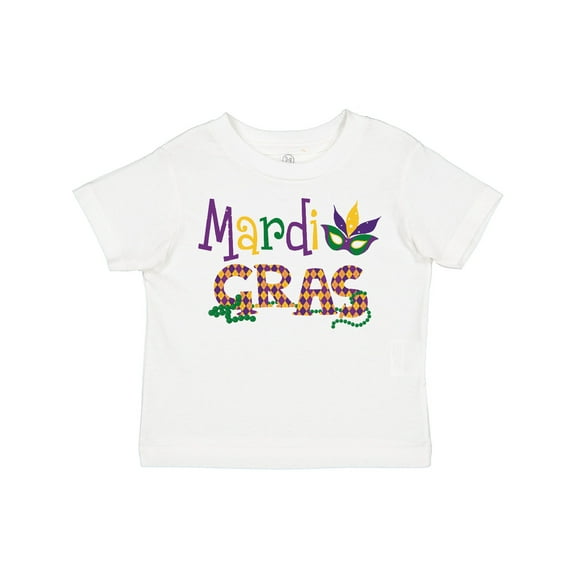 Inktastic Argyle Mardi Gras Boys or Girls Toddler T-Shirt