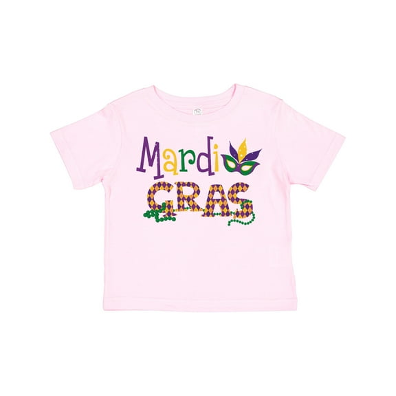 Inktastic Argyle Mardi Gras Boys or Girls Toddler T-Shirt