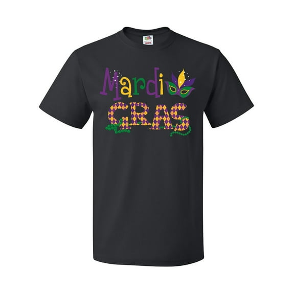 Inktastic Argyle Mardi Gras T-Shirt