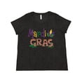 thumbnail image 1 of Inktastic Argyle Mardi Gras Women's Plus Size T-Shirt, 1 of 5