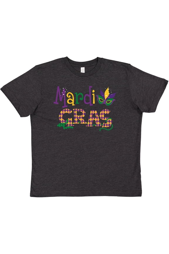 Argyle Mardi Gras Youth T-Shirt