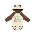 thumbnail image 1 of Inktastic Arizona Aunt Loves Me Nephew Boys or Girls Long Sleeve Baby Bodysuit, 1 of 5