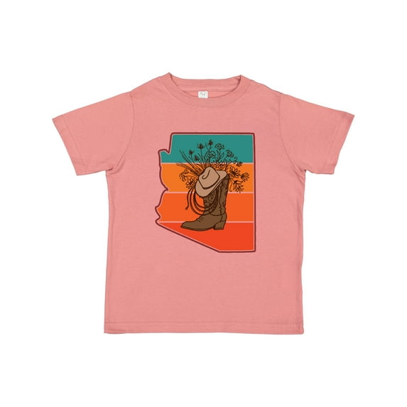 Inktastic Arizona Cute Cowgirl Boot Girls Toddler T-Shirt