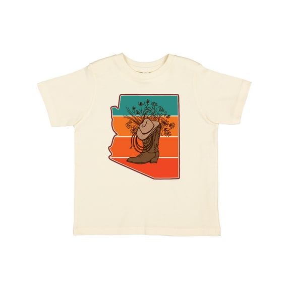Inktastic Arizona Cute Cowgirl Boot Girls Toddler T-Shirt