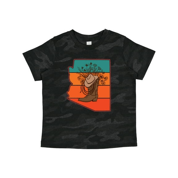 Inktastic Arizona Cute Cowgirl Boot Girls Toddler T-Shirt