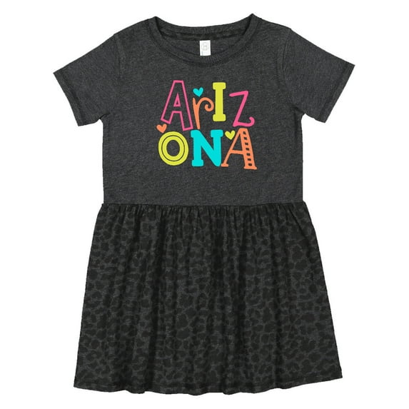Inktastic Arizona Girls Toddler Dress