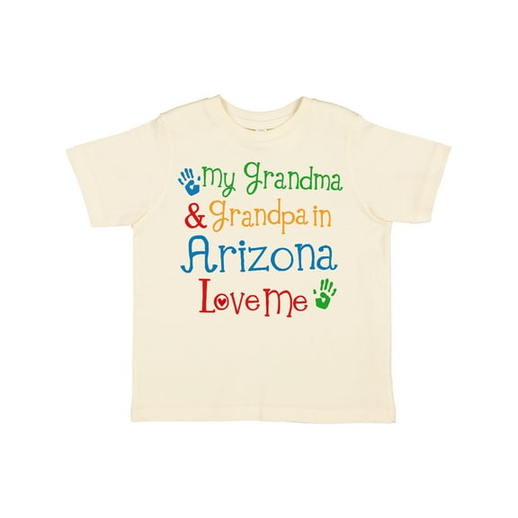 Inktastic Arizona Grandma Grandpa Love Me Boys or Girls Toddler T-Shirt