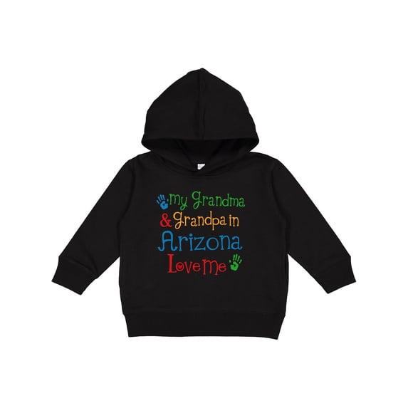 Inktastic Arizona Grandma Grandpa Love Me Toddler Hoodie