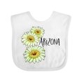 thumbnail image 1 of Inktastic Arizona Saguaro Cactus Flowers Boys or Girls Baby Bib, 1 of 4
