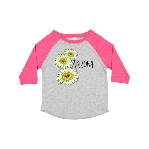 Inktastic Arizona Saguaro Cactus Flowers Boys or Girls Toddler T-Shirt