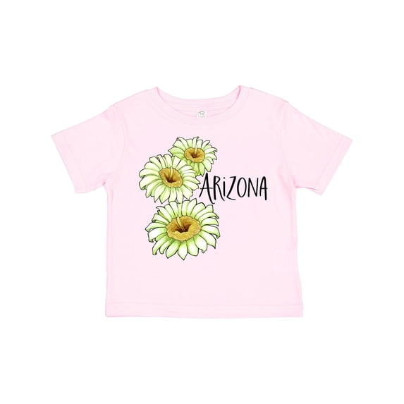 Inktastic Arizona Saguaro Cactus Flowers Boys or Girls Toddler T-Shirt