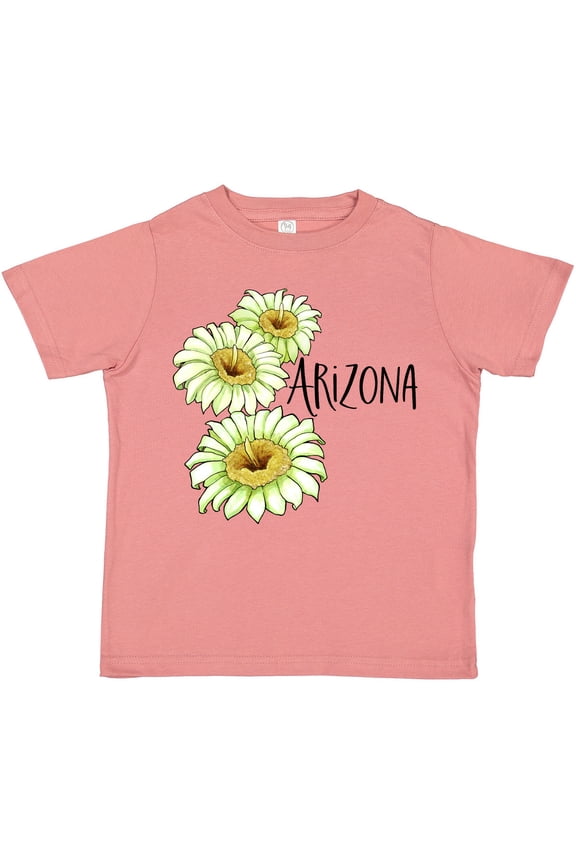 Arizona Saguaro Cactus Flowers Boys or Girls Toddler T-Shirt