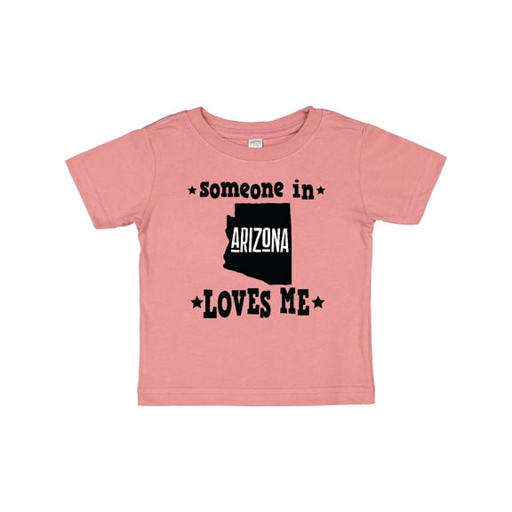 Inktastic Arizona Someone Loves Me Gift Boys or Girls Baby T-Shirt