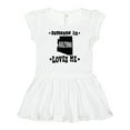 thumbnail image 1 of Inktastic Arizona Someone Loves Me Gift Girls Baby Dress, 1 of 5