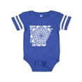 thumbnail image 1 of Inktastic Arkansas Silhouette Mandala Boys or Girls Baby Bodysuit, 1 of 5