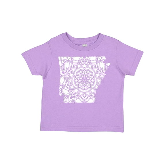 Inktastic Arkansas Silhouette Mandala Boys or Girls Toddler T-Shirt