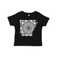 thumbnail image 1 of Inktastic Arkansas Silhouette Mandala Boys or Girls Toddler T-Shirt, 1 of 5