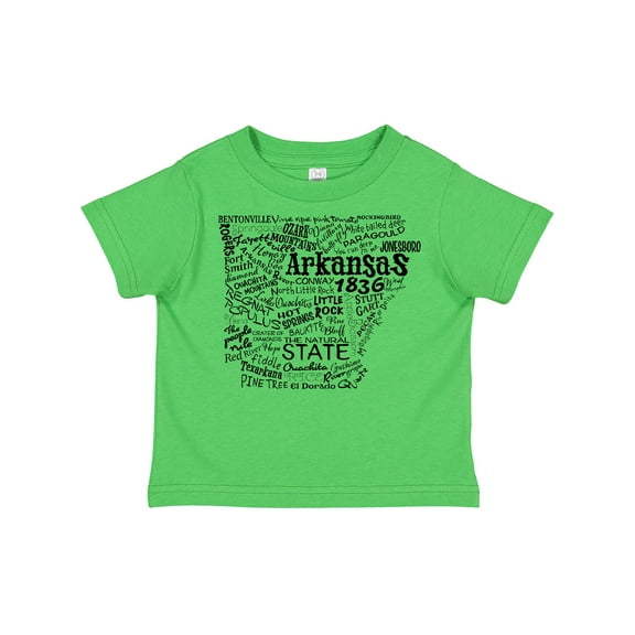 Inktastic Arkansas State Word Salad Boys or Girls Toddler T-Shirt