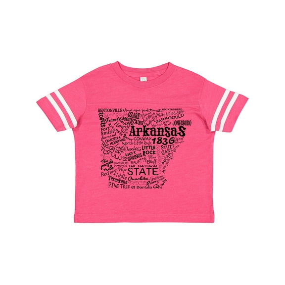 Inktastic Arkansas State Word Salad Boys or Girls Toddler T-Shirt