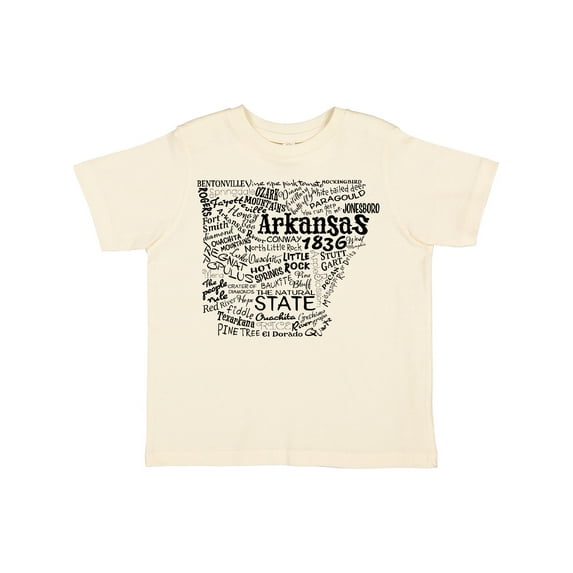 Inktastic Arkansas State Word Salad Boys or Girls Toddler T-Shirt