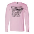 thumbnail image 1 of Inktastic Arkansas State Word Salad Long Sleeve T-Shirt, 1 of 5