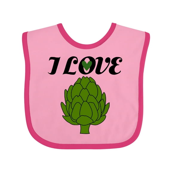Inktastic Artichoke Lover Boys or Girls Baby Bib
