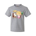 thumbnail image 1 of Inktastic Artist Girl With Easel Youth T-Shirt, 1 of 5