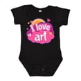 thumbnail image 1 of Inktastic Artist I Love Art Girls Baby Bodysuit, 1 of 5