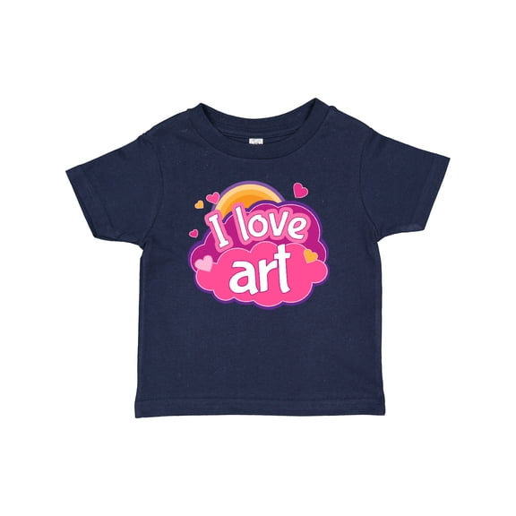 Inktastic Artist I Love Art Girls Baby T-Shirt