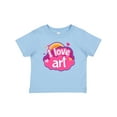 thumbnail image 1 of Inktastic Artist I Love Art Girls Baby T-Shirt, 1 of 5