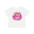 thumbnail image 1 of Inktastic Artist I Love Art Girls Baby T-Shirt, 1 of 5