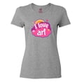 thumbnail image 1 of Inktastic Artist I Love Art Women's T-Shirt, 1 of 5