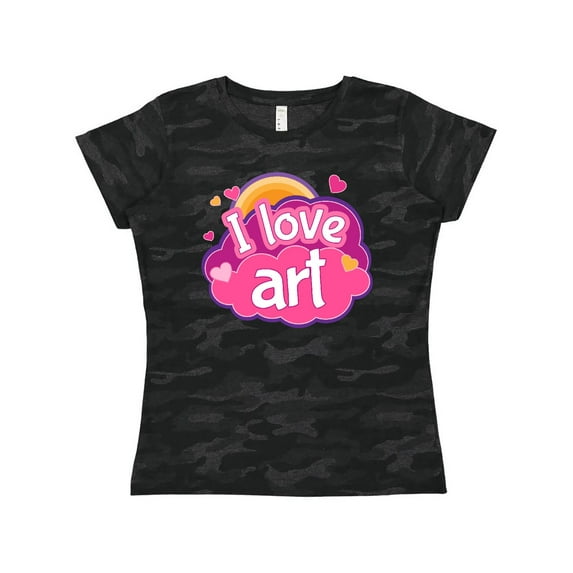 Inktastic Artist I Love Art Women's T-Shirt