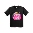 thumbnail image 1 of Inktastic Artist I Love Art Youth T-Shirt, 1 of 5