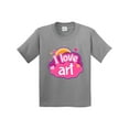 thumbnail image 1 of Inktastic Artist I Love Art Youth T-Shirt, 1 of 5